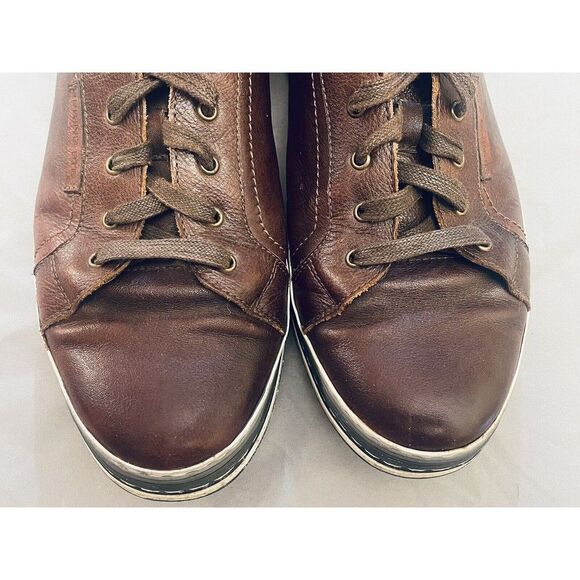 Spring Step Men Shoes Tommie Chocolate Brown Leather Men Sz 44 US 10.5 - Picture 7 of 16